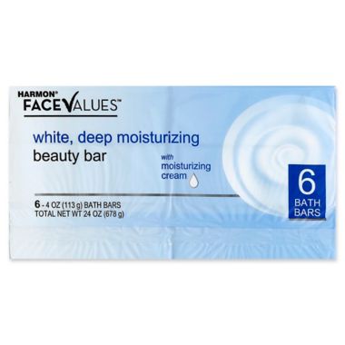 Harmon&reg; Face Values&trade; 4 oz. 6-Count Deep Moisturizing Beauty Bar. View a larger version of this product image.