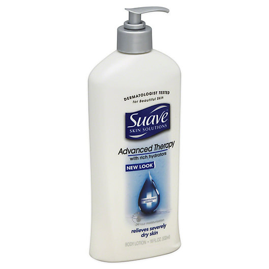 Alternate image 1 for Suave® 18 oz. Advanced Therapy Body Lotion with Rich Hydrators