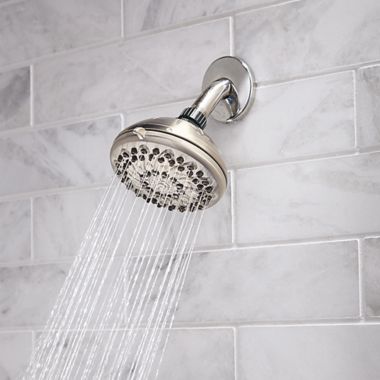 Waterpik&reg; Elite&trade; Carson 9-Setting Fixed Showerhead with PowerPulse&trade;. View a larger version of this product image.