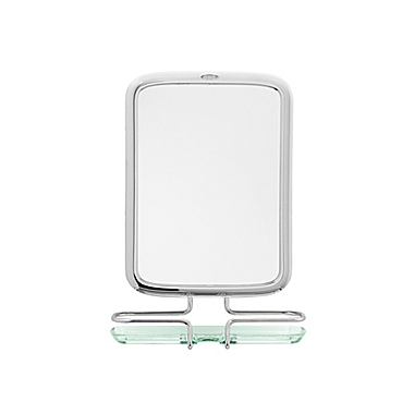 OXO Good Grips&reg; Fogless Adhesive Mount Mirror in Chrome. View a larger version of this product image.