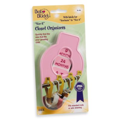 baby buddy closet organizers