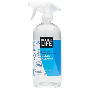 Better Life&reg; Naturally Smudge-Smackig 32 oz. Unscented Glass Cleaner. View a larger version of this product image.