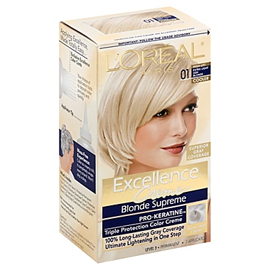 L'Oréal® Paris Excellence Crème Hair Color in .1 Extra Light Ash Blonde |  Bed Bath & Beyond
