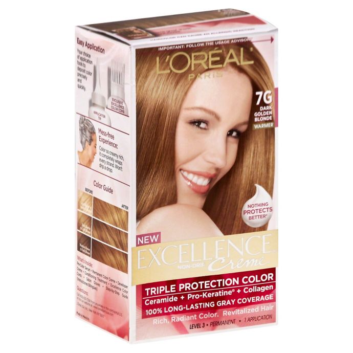 Loréal Paris Excellence Crème Triple Protection 7g Dark Golden Blonde 