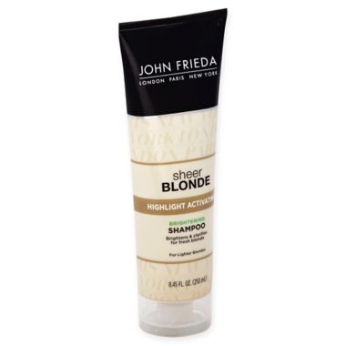 John Frieda&reg; Sheer Blonde&reg; 8.45 oz. Highlight Activating Shampoo. View a larger version of this product image.