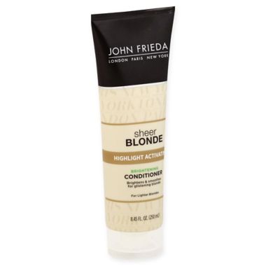 John Frieda&reg; Sheer Blonde&reg; 8.45 oz. Highlight Activating Conditioner. View a larger version of this product image.