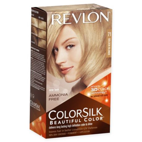Revlon Colorsilk Beautiful Color Hair Color In 71 Golden Blonde