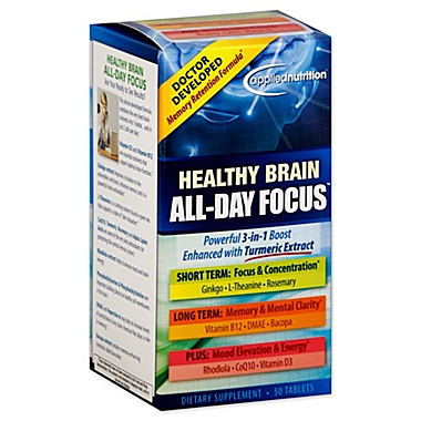 Irwin Naturals 50-Count Healthy Brain Tablets. View a larger version of this product image.