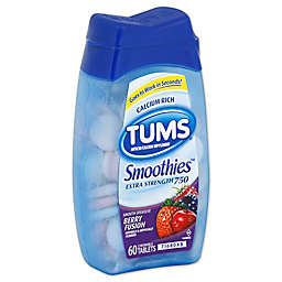 TUMS® Smoothies 60-Count Berry Fusions