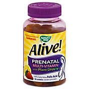 Nature&#39;s Way&reg; Alive!&reg; 90-Count Prenatal Multi-Vitamin Gummies with Plant DHA