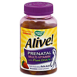 Nature's Way® Alive!® 90-Count Prenatal Multi-Vitamin Gummies with Plant DHA