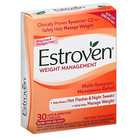 Alternate image 1 for Estroven 30-Count Menopause Support Plus Weight Management Capsules