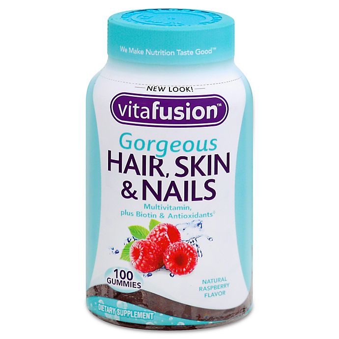 Vitafusion™ Gorgeous Hair, Skin & Nails 100-Count Gummy ...