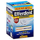 Alternate image 0 for Efferdent&reg; PM Overnight&trade; 90-Count Anti-Bacterial Denture Cleanser Tablets