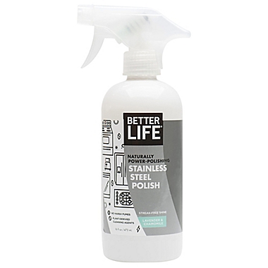 Better Life&reg; Naturally Power-Polishing 16 oz. Stainless Steel Polish. View a larger version of this product image.