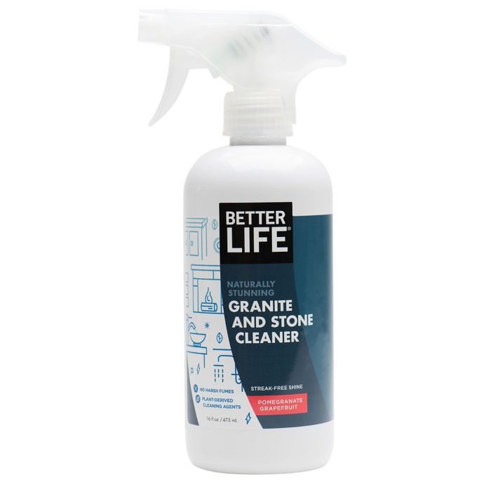 Better Life Naturally Stunning 16 Oz Granite And Stone Cleaner