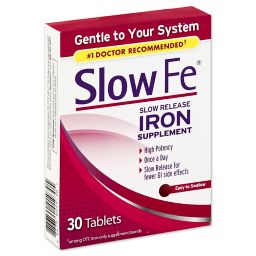 Slow Fe® 30-Count Slow Release Iron Supplement