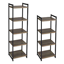 Household Essentials® Ashwood Shelf Storage Tower Bookcase