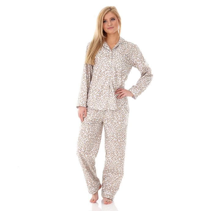 leopard pajama bottoms