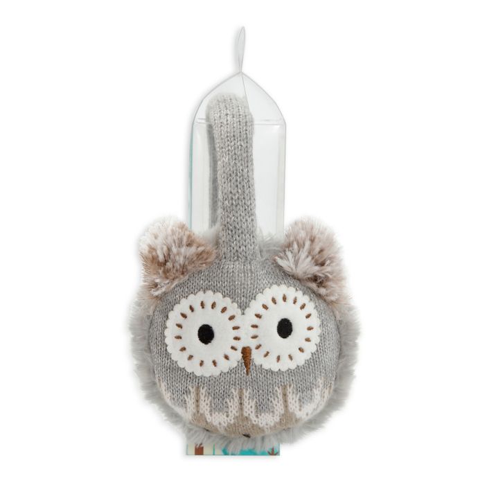 warm and cozy heatable owl