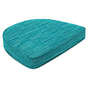 Solid Outdoor Contoured Box Seat Cushion