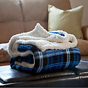 Nottingham Home Plaid Fleece Throw Blanket