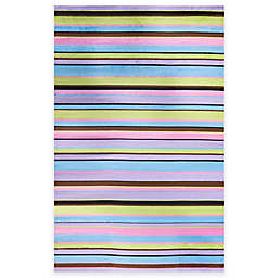 Concord Global Alisa Stripes Rug in Multicolor
