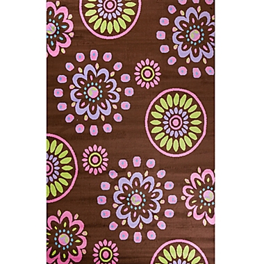 Alisa Flower Kaleidoscope Area Rug. View a larger version of this product image.