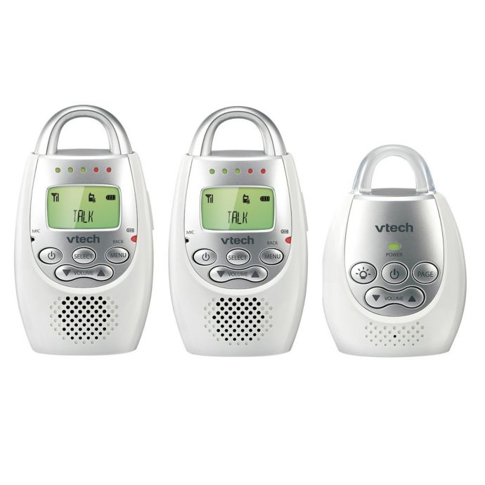 Vtech Dm221 2 Digital Audio Baby Monitor W Talk Back Intercom And 2 Parent Units Buybuy Baby