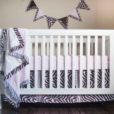 pink zebra crib bedding sets