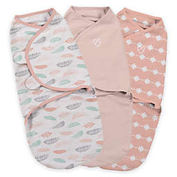 SwaddleMe® Original Swaddle Small/Medium 3-Pack Feathers in Coral
