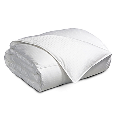 Duck Down King Comforter in White. View a larger version of this product image.