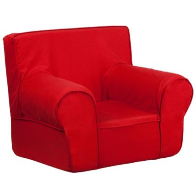 red kids chair