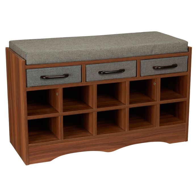 shoe storage bench plan