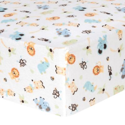 Trend Lab&reg; Flannel Fitted Crib Sheets