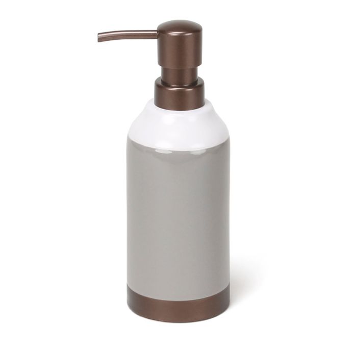 Colorware Stripe Lotion Dispenser Bed Bath & Beyond