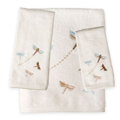 shalimar dragonfly bath towels