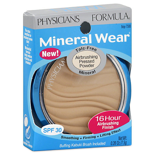 Alternate image 1 for Physicians Formula Mineral Wear Talc-Free Mineral Airbrush Pressed Powder SPF 30 in Beige