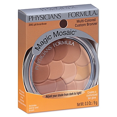 Physicians Formula&reg; Magic Mosaic&reg; Multi-Colored Custom Pressed Powder in Light Bronzer. View a larger version of this product image.