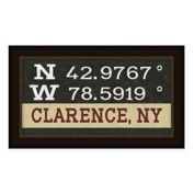 Clarence Coordinates 29-Inch x 17-Inch Framed Wall Art