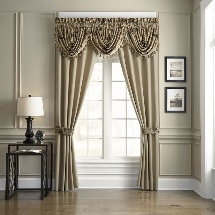 Croscill Sorina Window Curtain Panels And Valance Bed Bath And