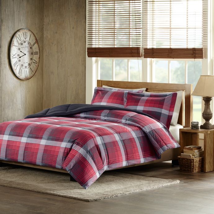 Woolrich Terrytown Comforter Set In Red Bed Bath Beyond