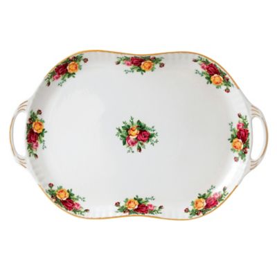 Tray NWT Royal Albert OLD COUNTRY ROSES 10"  Regal Under 