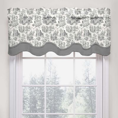 bed bath and beyond blue valances