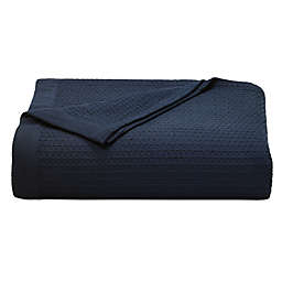 Nautica® Baird Twin Blanket in Indigo