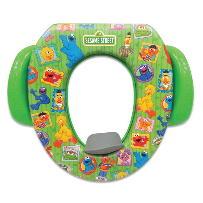 Ginsey Sesame Street Framed Soft Potty Seat Bed Bath Beyond