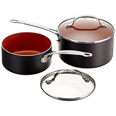 Gotham&trade; Steel Ti-Cerama&trade; Nonstick Ceramic 10-Piece Cookware Set. View a larger version of this product image.