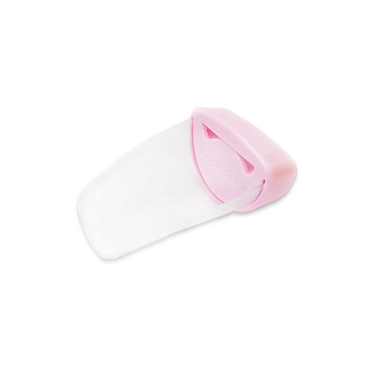 Alternate image 1 for Aqueduck® Faucet Extender in Clear/Pink