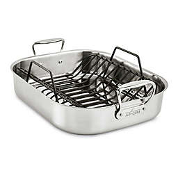All-Clad® Large Stainless Steel Roaster With Rack
