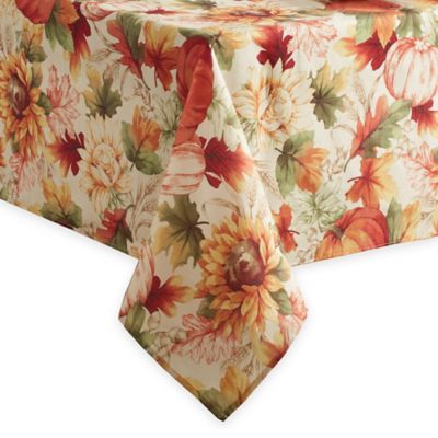 Autumn Sunflower Tablecloth | Bed Bath And Beyond Canada